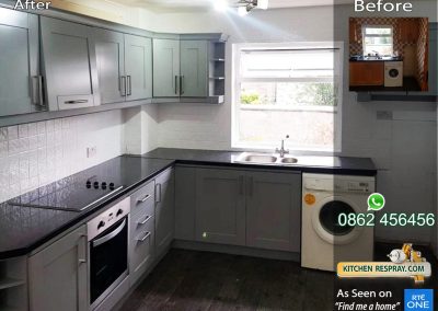 Kitchen Respray Manor House Grey